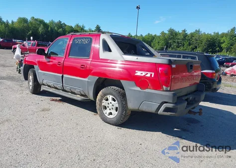 2003 Chevrolet Avalanche 1500 from USA, damaged, VIN 3GNEK13T53G113803